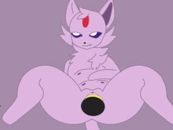 animated clown-hours duo eeveelution espeon eye_roll female feral gif hi_res knot knotting male male/female nintendo pokémon_(species) pokemon pokemon_(species) solo_focus spread_legs spreading