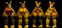 spring bonnie from five nights at freddy's by nsfwsanco (artist)