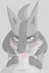 2023 absurd_res anthro anthro_focus anthro_penetrated artist_name blush blush_lines bodily_fluids digital_media_(artwork) duo erection fellatio fingers first_person_view fur gay generation_4_pokemon genitals greyscale hand_on_penis hand_spike hi_res holding_penis human human_on_anthro human_penetrating human_penetrating_anthro human_penetrating_male human_pov interspecies looking_at_viewer lucario male male/male male_on_anthro male_penetrated male_penetrating male_penetrating_anthro male_penetrating_male mammal monochrome morgenergy motion_lines multicolored_body multicolored_fur navel neck_tuft nintendo nude oral oral_penetration penetration penile penis penis_in_mouth pokemon pokemon_(species) pokephilia pupils saliva saliva_on_penis sex signature simple_background solo_focus spot_color sweat tail tail_motion tailwag tuft vein veiny_penis