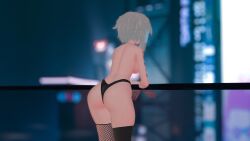 3840x2160 3d alexandrecollvr alexavr ass ass_focus black_panties blurred_background blurry_background breasts facing_away female female_only grey_hair jpeg light-skinned_female light_skin pale-skinned_female pale_skin solo tattoo_on_arm tattooed_arm vr_media vrchat