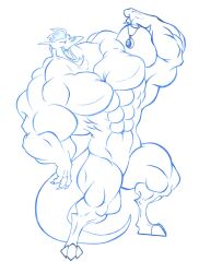 abs american_dragon:_jake_long anthro beefy beefy_boy biceps big_muscles dragon geltydrake huge_muscles jake_long large_muscles male male_only muscles muscular muscular_arms muscular_legs muscular_male muscular_thighs pecs