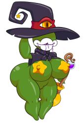 1girls ass big_lips big_lips_no_eyes breasts broomstick cleavage cloak drool drooling female female_focus female_only full_body green_skin hat hips large_ass large_breasts mario_(series) nintendo nipple_bulge nipples nude nude_female pasties piranha_plant plant plant_girl plant_humanoid plantie potion potion_bottle saliva saliva_trail simple_background solo standing star star_pasties thegeckoninja thick_thighs thighs transparent_background transparent_png white_background wide_hips witch witch_broom witch_hat yellow_eyes