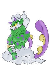 blackrose erection folded_arms male male_only penis pokemon tornadus