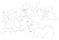 alphys from deltarune by mhdrawin