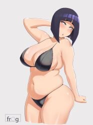 1girls :o ass bare_arms bare_legs bare_shoulders bare_thighs belly belly_button big_ass big_breasts big_butt black_bra black_lingerie black_panties black_thong black_underwear blue_hair blush bob_cut boruto:_naruto_next_generations bra bubble_ass bubble_butt busty child_bearing_hips chubby chubby_female cleavage curvaceous curvy curvy_body curvy_female curvy_figure dat_ass dumptruck_ass fat_ass female female_focus female_only frogart1 g-string head_tilt hi_res high_resolution highres hinata_hyuuga hips hyuuga_hinata large_ass large_breasts lingerie lips lipstick looking_at_viewer mature mature_female medium_hair milf mommy mommy_kink mother naruto naruto_(series) panties parted_lips pink_lips pink_lipstick pinup pose posing puckered_lips shoulder_length_hair shounen_jump sideboob solo solo_female solo_focus thick_thighs thighs thong underwear voluptuous voluptuous_female wide_hips