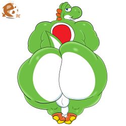 yoshi from mario (series) by possbooty