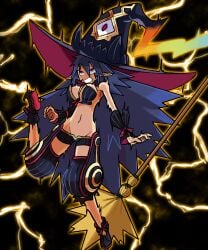 breasts disgaea disgaea_d2 electricity electrocution laharl laharl-chan large_breasts metallia nippon_ichi_software the_witch_and_the_hundred_knight visible_nipples zappy_pappy