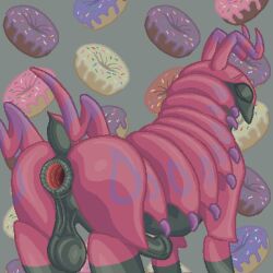 1:1 animal_genitalia animal_penis anus balls big_balls closed_eyes dessert digital_media_(artwork) doughnut equine_genitalia equine_penis feral food gaping gaping_anus generation_5_pokemon genitals hi_res long_penis male nintendo noodlybat_(artist) penis pixel_(artwork) pokemon pokemon_(species) pokemon_only presenting puffy_anus quadruped raised_tail red_body saggy_balls scolipede solo tail