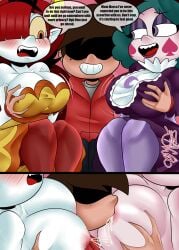 big_breasts eclipsa_butterfly eyeless_male grabb grabbing_breasts harem hekapoo marco_diaz star_vs_the_forces_of_evil zaicomaster14