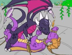 cynder edit female/male female_dominating_male female_on_top female_penetrated male_dominated male_penetrating_female spyro spyro_the_dragon