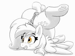 anatomically_correct anatomically_correct_genitalia anatomically_correct_pussy animal_genitalia animal_pussy anus ass derpy_hooves dock equid equine equine_genitalia equine_pussy feathered_wings feathers female feral feral_only friendship_is_magic hair hasbro hooves horse my_little_pony pabbley pegasus pony pussy solo tail wings