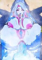 ambiguous_gender anal_sex ass big_penis breasts female illithid lulupsyko original_character pussy tentacle_hair