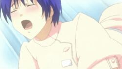 1boy anal anal_sex animated asakura_yumi ass ass_grab male nurse_me seijun_kango_gakuin