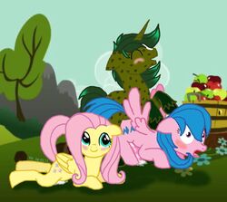 artist_request equine fan_character firefly_(mlp) fluttershy friendship_is_magic horn my_little_pony my_little_pony_'n_friends pegasus straight_hair tagme tail unicorn