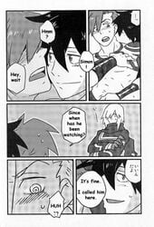 comic gay kamina male penis simon_(tengen_toppa_gurren_lagann) tagme tengen_toppa_gurren_lagann threesome viral yaoi