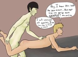 james_t._kirk spock star_trek tagme vulcan_(species) yaoi