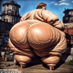 1girls 4k ai_generated areolae ass bbw belly between_breasts big_ass big_butt big_female big_woman borderlands borderlands_2 breasts cellulite ellie_(borderlands) enormous_breasts enormous_thighs fat fat_woman female female_only gearbox_software highres huge_belly huge_breasts huge_butt junkyard large_breasts large_female large_nipples larger_female looking_at_viewer massive_ass massive_belly massive_breasts massive_butt massive_thighs matronai_(artist) morbidly_obese morbidly_obese_female nipples obese obese_female overalls overweight overweight_female patreon patreon_username pinup sagging_breasts solo solo_female ssbbw stable_diffusion sweat sweating twitter_username video_games wide_hips