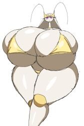 ass_bigger_than_head big_ass big_breasts bikini breasts_bigger_than_head female female_only huge_ass huge_breasts hyper_ass hyper_breasts momiji_(artist) nintendo no_humans pheromosa pokémon_(species) pokemon pokemon_(species) sideass small_bikini