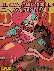 anthro cum cum_in_pussy cum_inside female mommy_long_legs pink_body pink_hair pink_skin poppy_playtime pussy self_insert straight