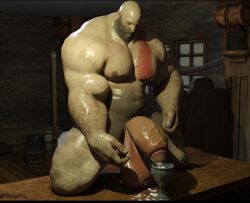 bald bald_man bara beard big_ass big_butt big_penis bubble_ass bubble_butt daddy dilf facial_hair fat_ass fat_butt gay god_of_war huge_ass huge_butt huge_cock kratos lake male_focus male_only massive_ass massive_butt mature_male muscular muscular_arms muscular_ass muscular_back muscular_legs muscular_male muscular_thighs nude older_male solo solo_male thick_ass thick_thighs water white_markings xiongniu