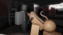 3d ass bedroom big_ass big_penis cat_ears cat_tail female male naked naked_female oc penis roblox robloxian rule_63 source_request sucking_penis tagme white_skin
