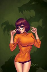 big_breasts breasts elias_chatzoudis monster no_panties scooby-doo velma_dinkley