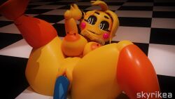 1girls 3d 3d_animation animated ass big_ass big_breasts blush blush_stickers breasts cum cum_in_pussy cum_inside female five_nights_at_freddy's furry large_breasts lovetaste_chica no_sound pierced_nipples skyrikea tagme thick_thighs toy_chica_(fnaf) toy_chica_(love_taste) vaginal_penetration video yellow_body