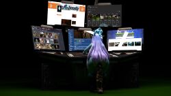 3d_(artwork) absurd_res anthro ass big_butt computer digital_media_(artwork) feces female hi_res nintendo pokemon scat scat wide_hips
