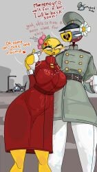 antarctica_(countryhumans) big_breasts countryballs countryhumans countryhumans_girl embarrassed_male flirty male/female montenegro_(countryhumans) polandball qing_dynasty_(countryhumans) russian_empire_(countryhumans) traditional_clothes we1rd_dude yellow_body