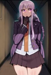kirigiri kyouko from danganronpa by doubledeluxeai