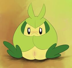 anus blush color female female_only feral nude pokemon pokemon_bw sitting solo swadloon tagme vulva