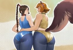 2girls ai_generated avatar_legends avatar_the_last_airbender avengers big_ass big_breasts big_thighs breasts bust busty chest crossover curvaceous curvy curvy_figure digital_media_(artwork) doreen_green female female_only fire_nation furry_tail hips hourglass_figure huge_ass huge_breasts huge_thighs large_ass large_breasts large_thighs legs light-skinned_female light_skin marvel marvel_comics marvel_rivals mature mature_female multiple_girls mutate_(marvel) new_avengers nickelodeon phophopho slim_waist squirrel_ears squirrel_girl squirrel_girl_(marvel) squirrel_girl_(marvel_rivals) squirrel_tail tail thick thick_hips thick_legs thick_thighs thighs ty_lee voluptuous waist wide_hips wide_thighs