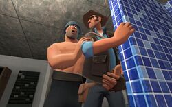 3d furei garry's_mod human human_male human_only male male_only sniper sniper_(team_fortress_2) soldier soldier_(team_fortress_2) team_fortress_2 yaoi