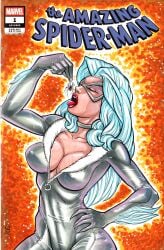 1girls 2025 alluring big_breasts black_cat_(marvel) bodysuit breasts bursting_breasts choker claws cleavage closed_eyes collar color colored curvaceous curvaceous_body curvaceous_female curvaceous_figure curvaceous_hips curvy curvy_body curvy_female curvy_figure curvy_hips digital_media_(artwork) domino_mask enticing eyemask felicia_hardy female hand_on_own_waist hand_on_waist hips hourglass_figure huge_breasts large_breasts light-skinned_female light_skin marvel marvel_comics mask masked masked_female massive_breasts pinup red_lipstick seducing seductive seductive_look shiny shiny_clothes silvester_aguilar skin_tight spider spider-man_(series) superheroine teasing teasing_viewer temptation tempting thick thick_breasts thick_hips thick_lips thick_thighs tight_clothes tight_clothing tongue tongue_out voluptuous voluptuous_female white_fur white_hair wide_hips zipper