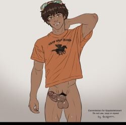 leo valdez from percy jackson and the olympians by nerdytoon