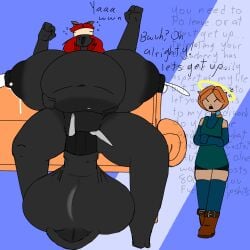 1girls 2026 2boys annoyed azazel_(the_binding_of_isaac) bigger_female blindfold casual casual_nudity casual_sex clothed clothed_male cum cum_in_pussy cum_inside cumflation cumming demon demon_boy demon_girl equine_penis femboy hetero_sex horsecock human human_male lactating lactation lazarus_(the_binding_of_isaac) lilith_(the_binding_of_isaac) lilithgal nude nude_female nude_male red_hair sleepy straight straight_sex the_binding_of_isaac tired vaginal_penetration vaginal_sex