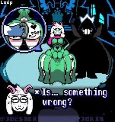 alternate_version_available anal_fingering anal_juice anal_masturbation anus anus_focus breasts crossdressing deltarune dress edit erect_nipples erect_penis fat_ass fat_bastard femboy fluids furry gay glasses goat grabbing_ass green_dress hand_on_ass horns joestarjorik king_spade loop male_only muscular_abdomen muscular_abs nipples pixel_animation pixel_art ralsei ralsei_with_white_fur scarf sound spade_tattoo thick_ass thick_legs thick_thighs thighs video white_fur writing_on_body