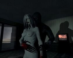 3d garry's_mod hunter_(left_4_dead) left_4_dead the_witch witch_(left_4_dead)