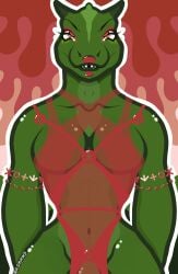 carnotaurus dinosaur dinosaur_girl lingerie reptile reptile_girl reptile_humanoid reptilian scalie transexual transfem transgender transgender_woman