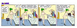 blondie_(comic) blondie_bumstead clothing comic_strip edit female human mostly_nude tagme