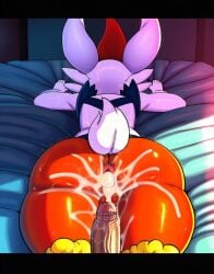 1girls ai_art ai_generated ass ass_focus back_view badendbat_(artist) big_ass big_butt bunny_ear bunny_ears bunny_girl bunny_tail butt_focus cinderace cum cum_in_ass cum_in_pussy cum_inside cum_on_ass cum_on_body cum_on_butt cum_on_lower_body cumming cumming_in_ass cumming_in_pussy cumming_inside curvaceous curvaceous_female curvaceous_figure curves curvy curvy_anthro curvy_body curvy_female curvy_figure curvy_hips furry furry_ass furry_female generation_8_pokemon laying_down laying_on_bed laying_on_stomach pokemon pokephilia tagme thick thick_ass thick_hips thick_legs thick_thighs thighhighs thighs venus_body voluptuous voluptuous_anthro voluptuous_body voluptuous_female wide_ass wide_hipped_female wide_hips wide_thighs