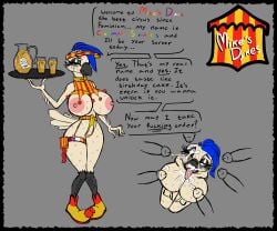 1girls 6:5 absurd_res anthro avian beak big_breasts bird blue_hair bodily_fluids breasts chastity chastity_belt chastity_device collar condom creampie_sprinkles_(serpenteats) cum cum_in_mouth cum_inside cum_on_face disembodied_penis english_text female female_chastity female_only femsub forced gangbang genital_fluids genitals group group_sex hair hi_res homophobia homophobic_slur lesbian_correction looking_at_viewer male/female penis profanity questionable_consent serpenteats sex sex_slave sexual_barrier_device slave text urine urine_in_cup vulva watersports