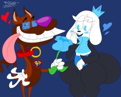 alex_(alexdogg_72) blastprocessing16 canine canine cartoony flower tagme thick_thighs toony