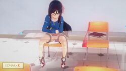 1girls 3d anime artist_request black_hair character class classroom classroom_desk cute ednak-x(artist) female girl hentai horny koikatu long_hair movie naked original original_character school schoolgirl shy skirt small_tits sophia teenager thin under_desk under_the_table university wet_pussy