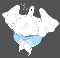 ass_bigger_than_head bedsheet_ghost big_ass big_breasts bottomless breasts_bigger_than_head female female_only ghost ghost_girl huge_ass huge_breasts nipples_visible_through_clothing no_bra no_underwear nsfwoaf topwear useless_clothing