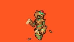 animated calamity_mod cum cum_in_pussy cum_inside disembodied_penis earth_elemental elemental elemental_creature gif green_eyes hand_holding monster_girl penis_in_pussy pixel_art rare_sand_elemental sand_elemental_(terraria) sex terraria