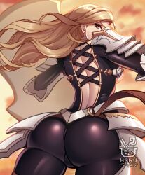 ass female female_focus female_only hakuramen kisara_(tales) only_female sideboob solo tagme tales_of_(series) tales_of_arise