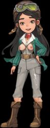 ai_generated black_hair female mi-an_(my_time_at_sandrock) my_time_at_sandrock pathea_games