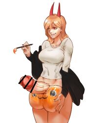 1futa ballpaint balls ballsack bar_censor bearthing big_balls big_balls_with_big_penis big_breasts big_penis big_testicles blonde blonde_futa blonde_hair blonde_hair_futa bodypaint bottomless breasts censored censored_penis chainsaw_man clothed clothing demon demon_girl demon_horns erection eyebrows_visible_through_hair eyelashes_visible_through_hair eyes_visible_through_hair futa_only futanari genitals hair_between_eyes hand_on_balls hand_on_own_balls hand_on_testicles holding holding_object holding_paintbrush horns hourglass_figure huge_balls huge_cock huge_penis huge_testicles humanoid humanoid_genitalia humanoid_hands humanoid_penis large_balls large_penis large_testicles legs light-skinned_futanari long_hair long_horn long_horns navel_visible_through_clothes no_bra oversized_balls paintbrush painted_balls partially_clothed penis plus-shaped_pupils power_(chainsaw_man) red_horn red_horns sack sharp_horn sharp_horns sharp_teeth simple_background solo solo_futa standing teeth testicles thick_legs thick_thighs thighs vein veins veiny veiny_penis white_background