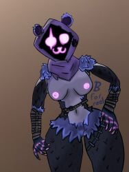 b_for_real breasts fortnite fortnite:_battle_royale looking_at_viewer raven_team_leader raven_team_leader_(fortnite) staring tits_out